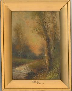 E. Mulready - 1911 Oil, Solitude