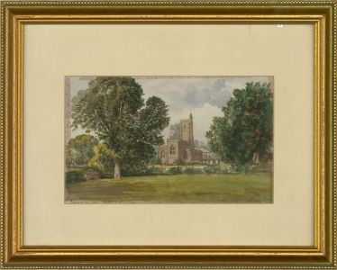 1905 Watercolour - Donyatt Church