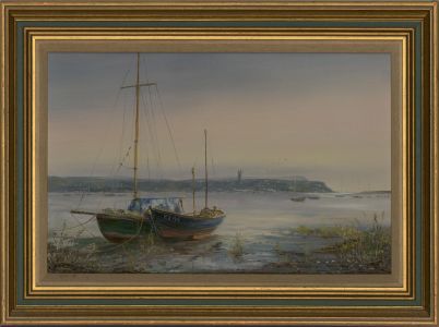Wyn Appleford - 1987 Oil, Orcombe Point, Exe Estuary