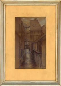 Harry Bennett (1879-1955) - Early 20th Century Watercolour, Caudebec