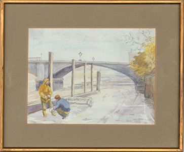 Anabel Lancaster - Contemporary Watercolour, Putney Slipway