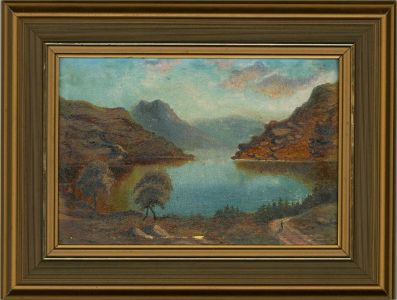 M. Dobson - 1894 Oil, Halcyon Lake