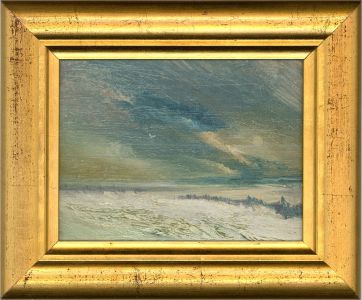 Attrib. Ken Longcake - 20th Century Oil, Winter Landscape