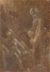 For Restoration - Attrib. Gyorgy B. Farkas (1911-1995) - Oil, Wraithlike Figures