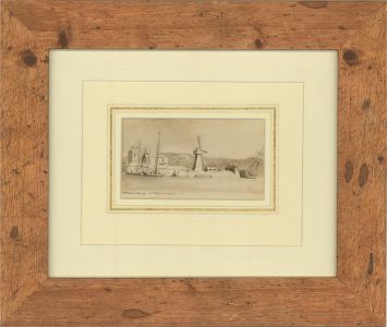 Attrib. Elizabeth Fanshawe (1778-1856) - Watercolour, Observatory at Greenwich
