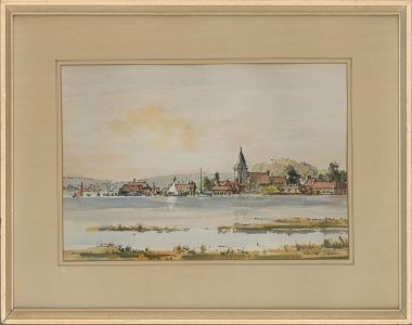 Ralph Shaw - Contemporary Watercolour, The Saltings, Bosham, Sussex