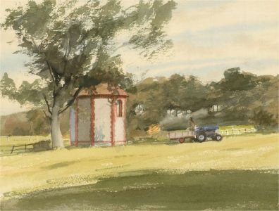 Stewart Charles Hine (1928-2018) - 1992 Watercolour, The Dovecote