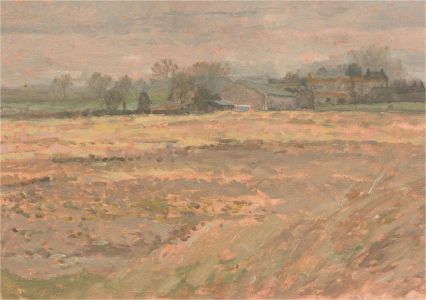 Keith Johnson (1931-2018) - Contemporary Oil, Hemblington Farm