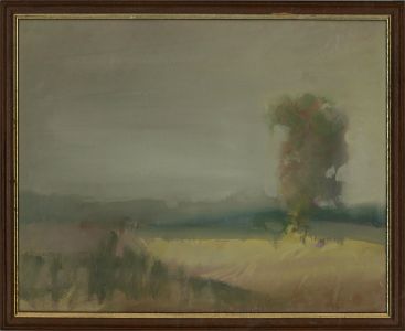 Attrib. Jean-Baptiste Granger (1911-1974) - Mid 20th Century Gouache, The Mist