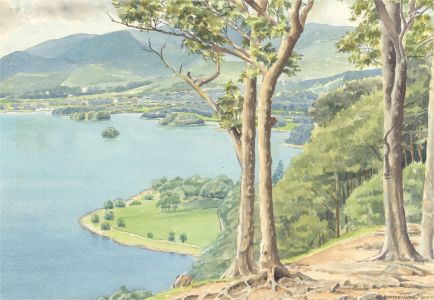 Robert W. Tantau - Contemporary Watercolour, Australian Landscape View