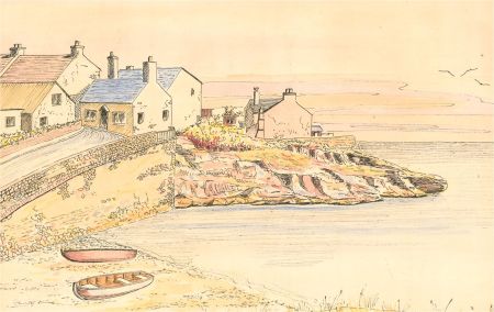 1975 Watercolour - View in Moelfre