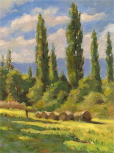20th Century Oil - Hay Bales