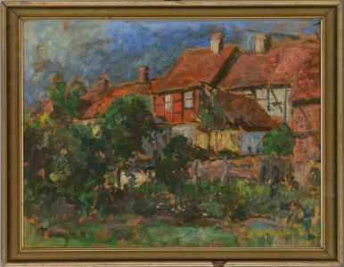 Mid 20th Century Oil - A Neighbourhood