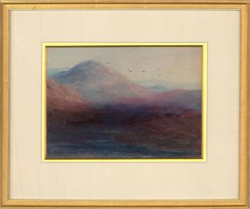 J.W. Hamilton Marr (1846-1913) - Early 20th Century Watercolour, Darkness Falls