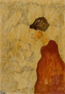 Ben Carrivick - Contemporary Oil, Earthy Dress