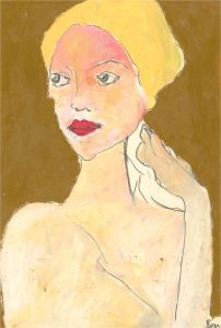 Ben Carrivick - Contemporary Oil, Side Gaze