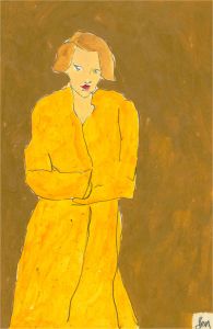 Ben Carrivick - Contemporary Oil, Crossed Arms