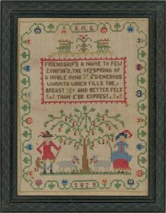 1929 Embroidery - To Friendship