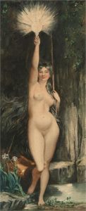 Barthelemy after Jules Joseph Lefebvre - 1896 Watercolour, La Verite