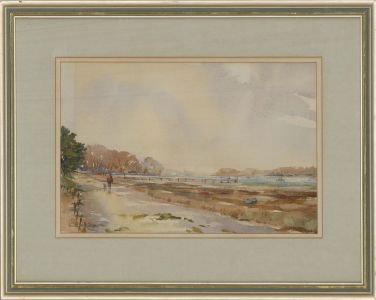 Denise Hickman - Contemporary Watercolour, Shore Road, Bosham