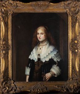 Contemporary Oil - 17th Century Beauty