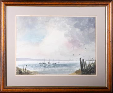 Frank Cosford - 20th Century Watercolour, Heading for Port