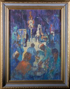 Barbara Doyle (b.1917) - 1996 Oil, Khan el-Khalili