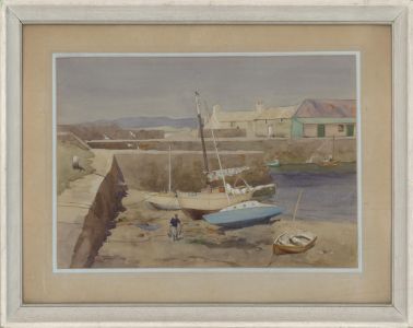 Kenneth Brookes (1897-1974) - Mid 20th Century Watercolour, Low Tide