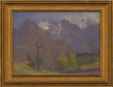 Charles Stephen Meacham (1860-1940) - Early 20th Century Oil, Mountain View
