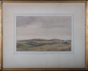 Thomas Hainsworth (1873-1944) - 1926 Watercolour, Old Copper Mines, Anglesey