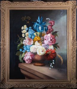 Anton - Contemporary Oil, Summer Blooms