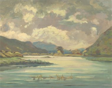 Manner of Maurice Canning Wilks (1910-1984) - 20th Century Oil, The Lake