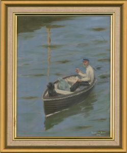 Stewart Charles Hine (1928-2018) - 1994 Oil, Seadogs