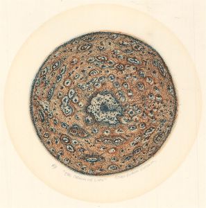 Robert Forstner - 1985 Stipple Engraving, The Origin Of Life