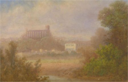 Late 19th Century Oil - Continental Landscape