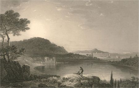 Four Early 20th Century Engraving - Classical Engraved Landscapes