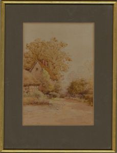 James Matthews - Late 19th Century Watercolour, At Great Wymondley