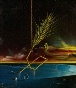 Bruno - 1960 Oil, Needle In The Hay