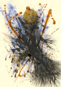Max Rummel  - 1986 Mixed Media, Abstract No.6