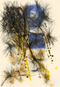 Max Rummel - 1986 Mixed Media, Abstract No.18