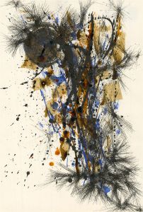 Max Rummel - 1986 Mixed Media, Abstract No.15