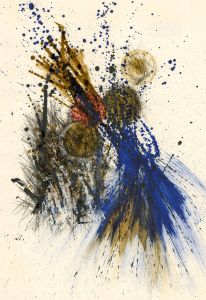 Max Rummel - 1986 Mixed Media, Abstract No.38