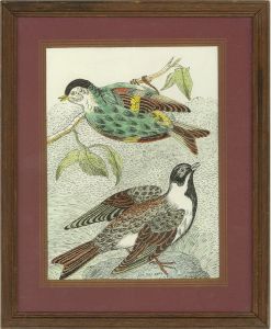 N.K. Day - 2003 Pen and Ink Drawing, Two Birds