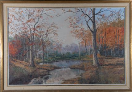 Philip Kilner after Robert Wood (1889-1979) - 1971 Oil, October Morning
