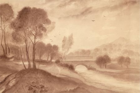 Attrib. George Sheffield (1839-1892) - Mid 19th Century Watercolour, Riverside