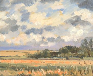 Terry Shelbourne (1930-2020) - Contemporary Oil, Fields