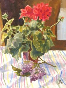 Terry Shelbourne (1930-2020) - 1986 Oil, Vibrant Still Life