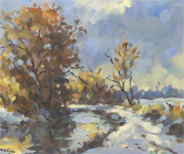 M. Bryan - 1994 Oil, First Snow