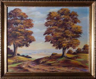 Hajen - 20th Century Oil, Country Path