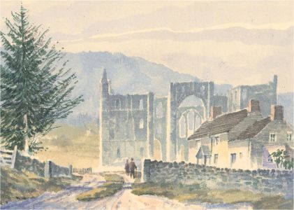 William Anthony Denison (b.1937) - 20th Century Watercolour, Rievaulx Abbey